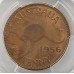 AUSTRALIA 1956 . ONE 1 PENNY . PROOF . PCGS PR64